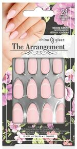 LIGHT PINK ACCENT NAIL TIPS