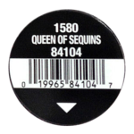 Queen of sequins label.png