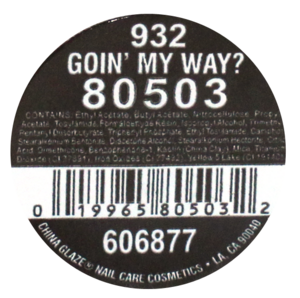 Goin My Way label.png