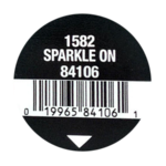 Sparkle on label.png