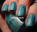 Crushed candy over Barry M Cyan Blue cswatch.JPG
